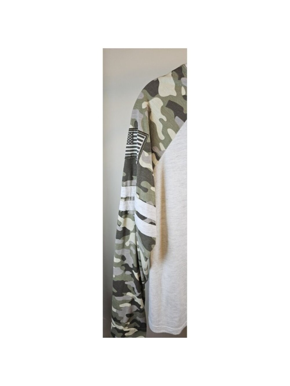 Colosseum " United We Stand"  Camouflage Long Sleeve Top- Women's Size X-Large - Picture 9 of 13